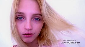 Skinny Angel Gets Her Teen 18+ Muff Screwed In Studio