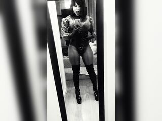 Ebony and white