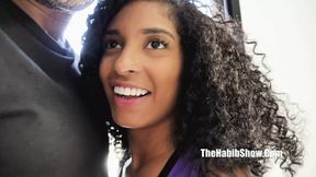 Brazilian bombshell Ariella Ferraz loves Jamaican black cock