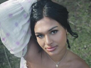 SANKTOR - TOPLESS BUSTY NATIVE AMERICAN HOTTY AT THE RANCHO