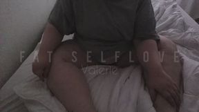 BBW Exhibitionist Mutual Masturbation with Voyeur Neigbor who loves her apron Belly and deep Navel Bellybutton