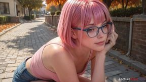 my classmate lost a bet, so i fucked her tight little hole [ai]
