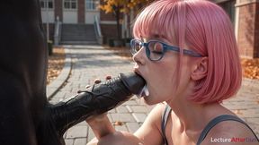 my classmate lost a bet, so i fucked her tight little hole [ai]