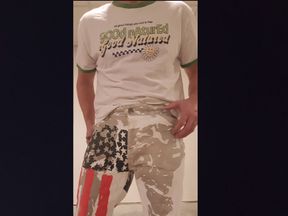 What is in this guy's pants???