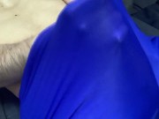 Hentai sexy Japanese masturbates wearing compression shorts:変態日本人がスパッツでオナニーして大量射精♯5