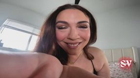 Giantess Scarlett Devours Shrunken Neighbor - Vore Fantasy & Mouth Fetish - Swallowed Whole by Curvy Redhead Goddess 720