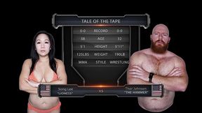 thor johnson vs song lee mixed wrestling