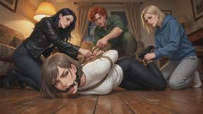 Bondage Stories #23: Confession of the Planned Apartment Hogtie