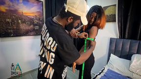 unprofessional tailor and a pornstar