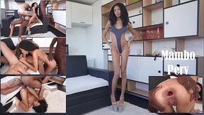 1.90m Japanese-Brazilian OB Honey fucked by 3 horny huge dicks (DAP, Anal, Blasian, 0% pussy, 3on1, dirty talk, BBC) OB539