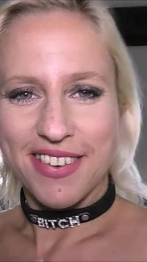 Blonde Bitch Needs Rough Sex
