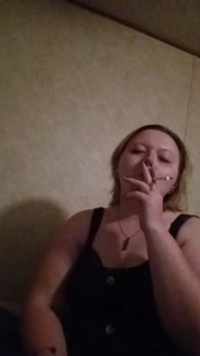 Smoking after a long day