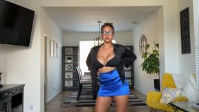 SECRETARY RIDES COCK TO KEEP HER JOB (FULL VIDEO)