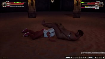 Felicity VS Joseph (Naked Fighter 3D)