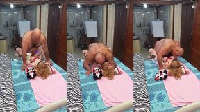 novinha adora esse velho