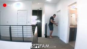 ”SPYFAM Boring Step Bro Fucks Huge tit Stepsister Skylar Vox”