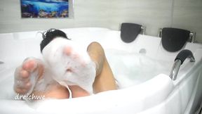 foam on my feet