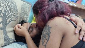 Girl Play with Penis She Kisses Boy Lips Then Boy Suck Her Boobs