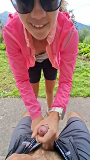 Wet blowjob with the best view 😜