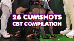 CBT Cumshots Compilation 2! (Vertical and Top Version) - Tamystarly - Cock Balls Crush Trample, CBT, Bootjob, Trampling, Shoejob, Stomping