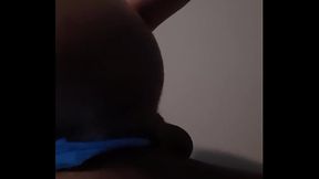 Lady thongs in my ass