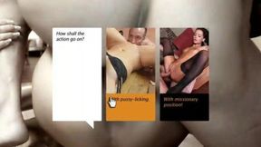 Hot European escorts in intimate scenes