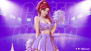 ASMR RP | Ditzy Cheerleader Worships Your Cock &amp; Balls [Risky] [Public] [Roleplay] [Enthusiastic]