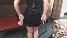 After Work, I Cum Through My Ass with My Big Dildos