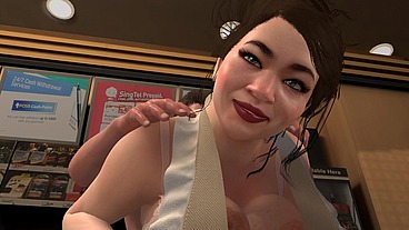 The MILF in the Convenience Store Wants to Fuck