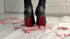 Food crush, Louboutins so Kate 120 sausages crush, messy soles, messy Louboutins