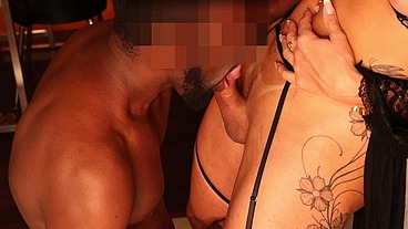 NEGÃO GOZOU EM CIMA DO MEU CUSINHO, EU NUNCA VI TANTO LEITE - BBC CAME ON MY ASS, I'VE NEVER SEEN SO MUCH CUM!