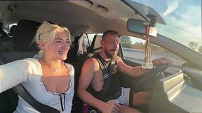 Sexy Slim Blonde Argentinian Tourist Lets a Guy Fuck Her In the Toilet In Reward For Giving Her a Lift