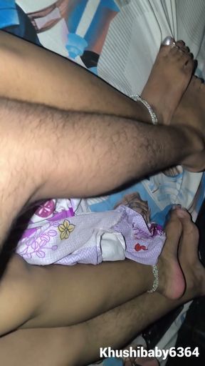 Komal departed and in-laws were happy one day, brother-in-law and sister-in-law were sapping the couch gap, so brother&hellip;   Clip 2