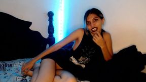 Goth roommate wants you