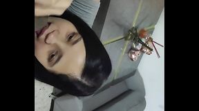 Dando una rica comida a Ami novio