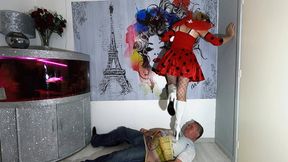 Lady Bug Danielle Trampling in Big Boots