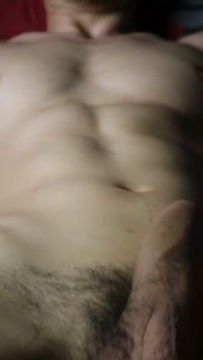 Hot body after a run wants to jerk off a big dick   Clip 1