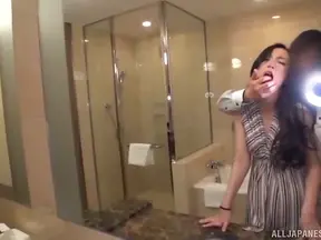 Sexy Japanese Girl Craves Sticky Cum During Quick Passionate Fuck