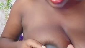 Pumping my lactating big titties