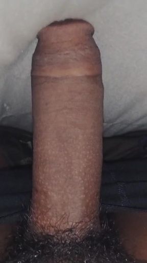 Very big cock made me to come, late night masturbation by mine...   Clip 1
