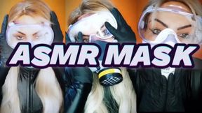 Playing with My New Mask: Dual Filter, Big Goggles & Restricted Breathing - 11 Min MOV HD