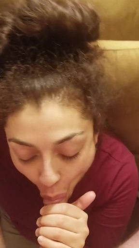 Wife Sucks Neighbors Dick Over Lost Bet