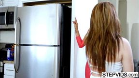 Stepdaughter Karlie Brooks gets nailed