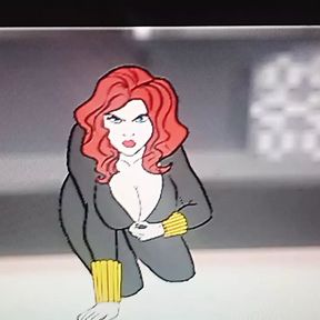 Black Widows Tits Pop Out (Sneak Preview) Avengers Cartoon Sex