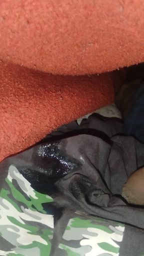 Hard dick in winter   Clip 1