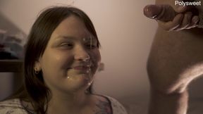 Two steps to novelty rimming and blowjob