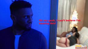 ”Sofia Lee & Asia Rae Share Step Brother's black dick”