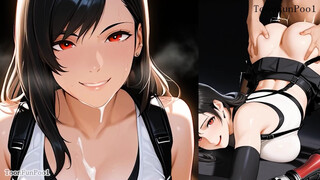 Final Wish VII Manga porn Toon - ティファ・ロックハート Tifa Large Boobies Deepthroat Job Manga porn Anime