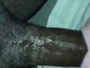 Fucking flashlight pussy
