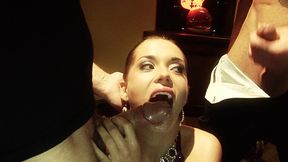 anaya leon gets tag teamed by two cocks